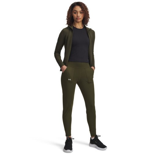 UNDER ARMOUR Damskie spodnie treningowe Under Armour Motion Jogger  khaki Khaki