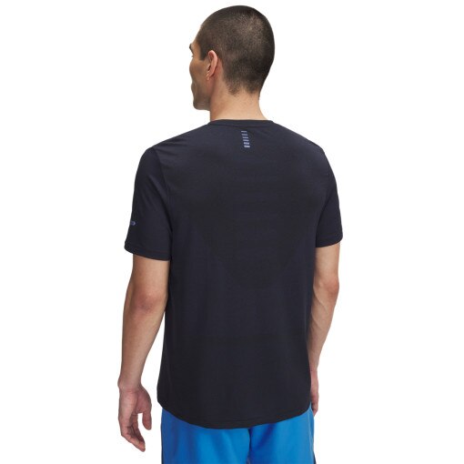Męska koszulka do biegania Under Armour UA Seamless Stride SS - granatowa