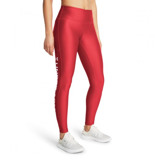 Damskie legginsy treningowe Under Armour Vanish Branded Legging - czerwone