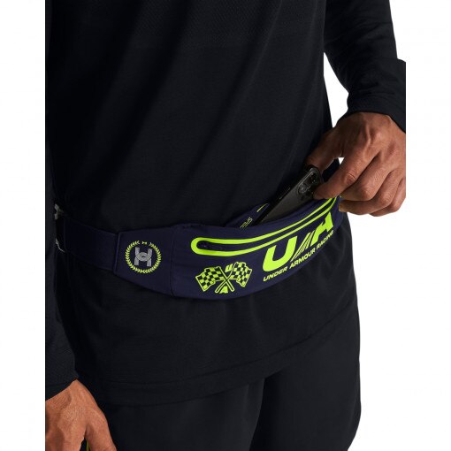 Saszetka nerka uniseks do biegania Under Armour - granatowa