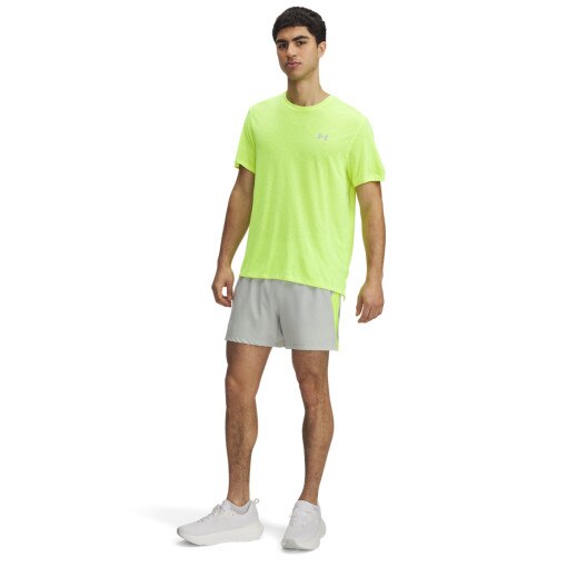 UNDER ARMOUR Męskie spodenki do biegania Under Armour UA Launch Pro 5'' Shorts  zielone Zielony