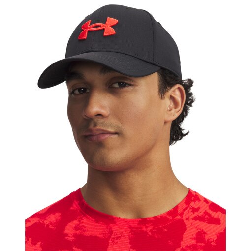 UNDER ARMOUR Męska czapka z daszkiem Under Armour Men's UA Blitzing  czarna Czarny