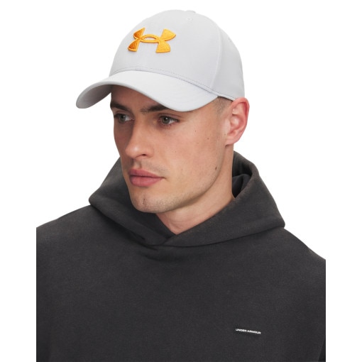 UNDER ARMOUR Męska czapka z daszkiem Under Armour Men's UA Blitzing  szara Szary