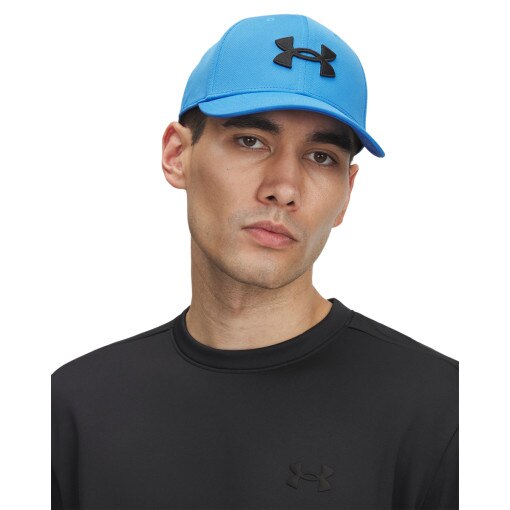 UNDER ARMOUR Męska czapka z daszkiem Under Armour Men's UA Blitzing  niebieska Niebieski