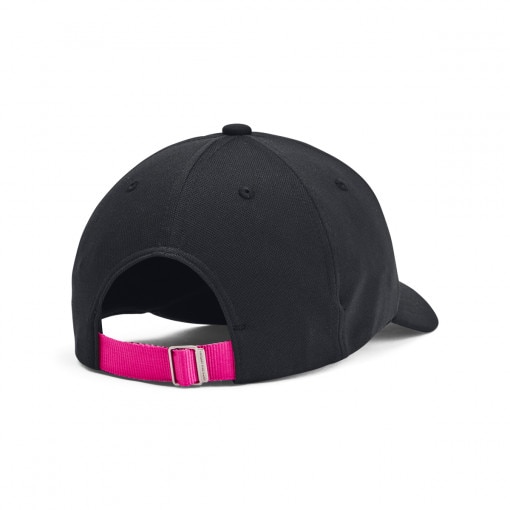 Dziewczęca czapka z daszkiem Under Armour Girl's UA Blitzing Adj - czarna