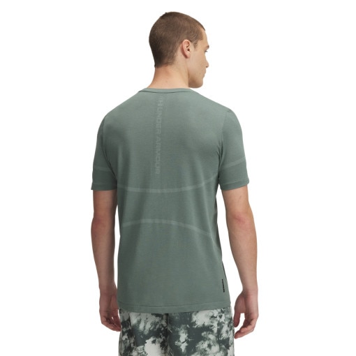 Męska koszulka treningowa Under Armour UA Vanish Elite Seamless SS - zielona