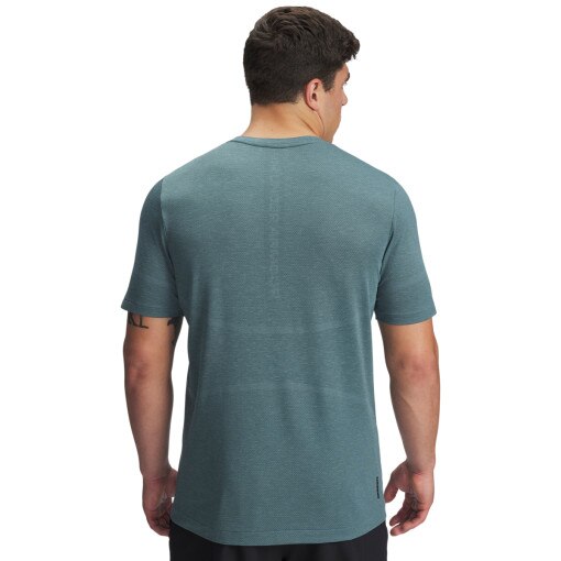 Męska koszulka treningowa Under Armour UA Vanish Elite Seamless SS - niebieska