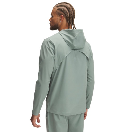 Męska kurtka do biegania Under Armour UA OutRun the STORM Jacket - zielona