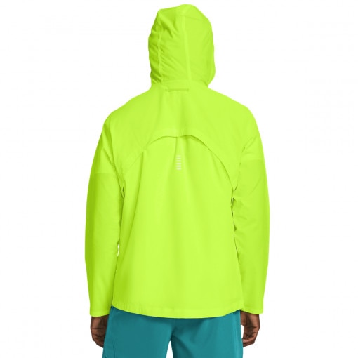 Męska kurtka do biegania Under Armour UA OutRun the STORM Jacket - zielona