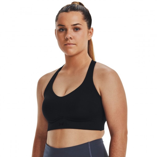 UNDER ARMOUR Biustonosz treningowy Under Armour UA Vanish Elite Mid Bra czarny Czarny