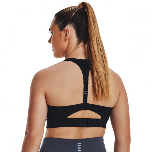 Biustonosz treningowy Under Armour UA Vanish Elite Mid Bra - czarny