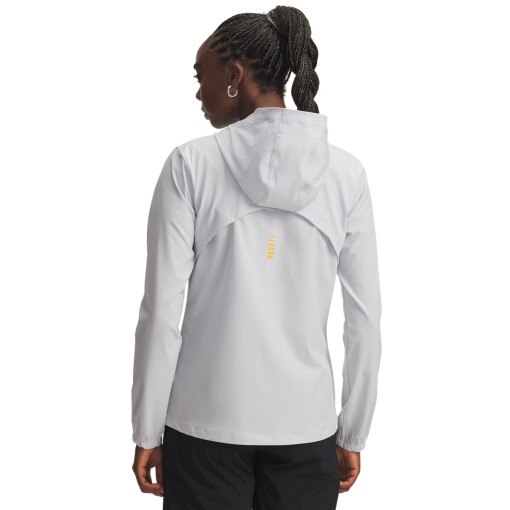 Damska kurtka do biegania Under Armour UA OutRun the Storm Jacket - szara