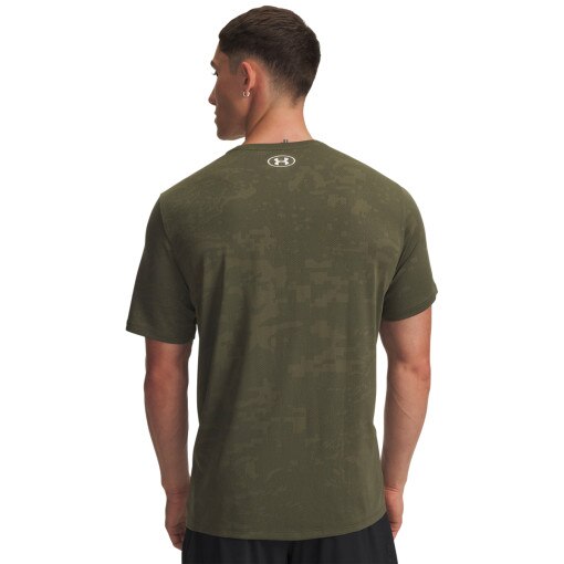 Męska koszulka treningowa Under Armour UA Tech Vent Jacquard SS - khaki
