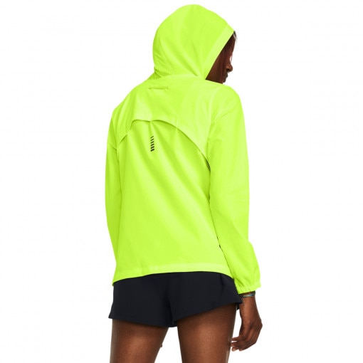 Damska kurtka do biegania Under Armour UA OutRun the Storm Jacket - zielona
