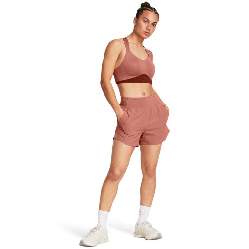 UNDER ARMOUR Damskie spodenki treningowe Under Armour Vanish SF Short różowe Różowy