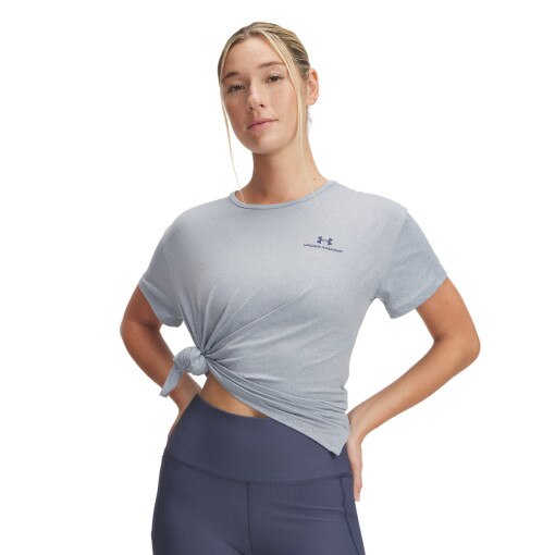 UNDER ARMOUR Damska koszulka treningowa Under Armour UA Vanish Energy SS 2.0 szara Szary