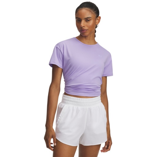 UNDER ARMOUR Damska koszulka treningowa Under Armour UA Vanish Energy SS 2.0 fioletowa Fioletowy