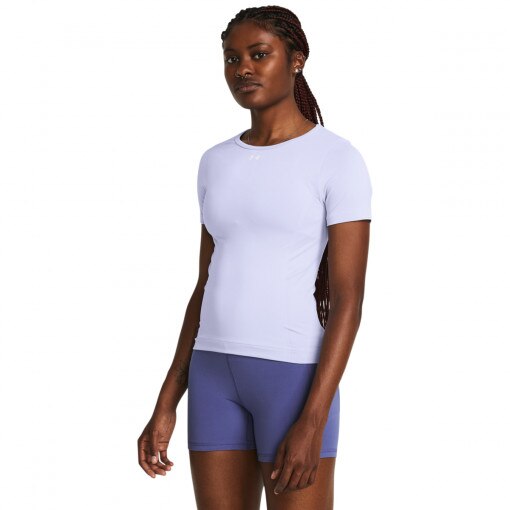 UNDER ARMOUR Damska koszulka treningowa Under Armour UA Vanish Seamless SS  fioletowa Fioletowy