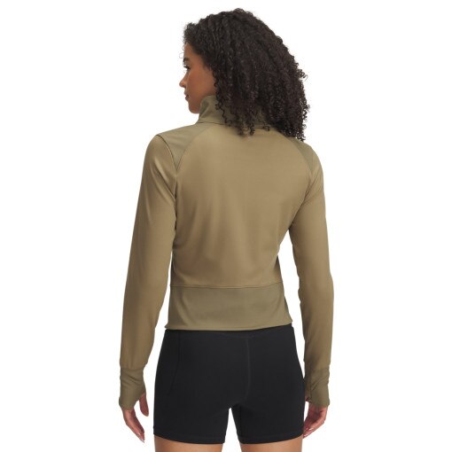 Damska kurtka treningowa Under Armour Meridian Jacket - brązowa