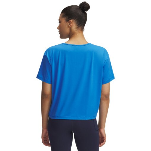 Damska koszulka treningowa Under Armour Motion SS - niebieska