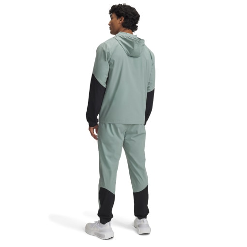 Męski dres komplet treningowy Under Armour UA M's Challenger Pro Tracksuit - zielony