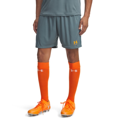 Męskie spodenki treningowe Under Armour UA M's Challenger Knit Short - niebieskie