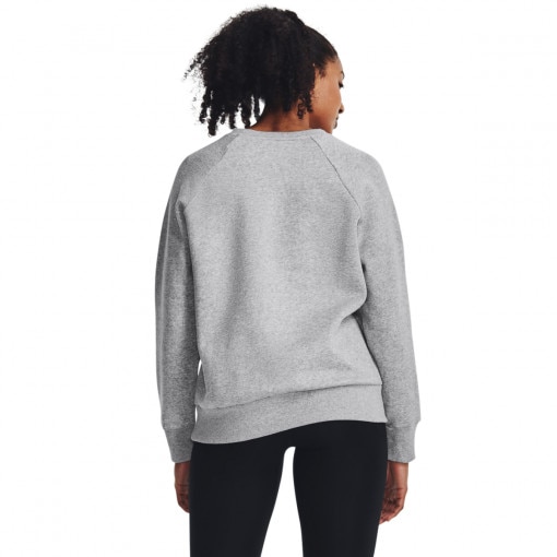 Damska bluza dresowa nierozpinana bez kaptura Under Armour Rival Fleece Crew - szara