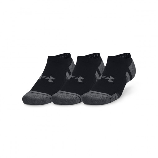 UNDER ARMOUR Skrpetki treningowe uniseks (3pack) Under Armour UA Performance Cotton NS  czarne Czarno/zielony