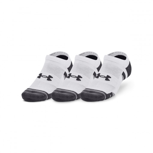 UNDER ARMOUR Skrpetki treningowe uniseks (3pack) Under Armour UA Performance Cotton NS  białe Biały