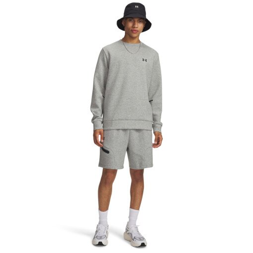  UNDER ARMOUR Męskie spodenki treningowe Under Armour UA Unstoppable Flc Shorts  szare Szary