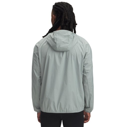 Męska kurtka do biegania Under Armour Launch Lightweight Jacket - zielona