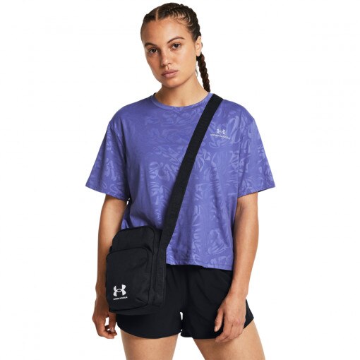 UNDER ARMOUR Saszetka na ramię uniseks Under Armour UA Sportstyle Lite Crossbody  czarna Biały
