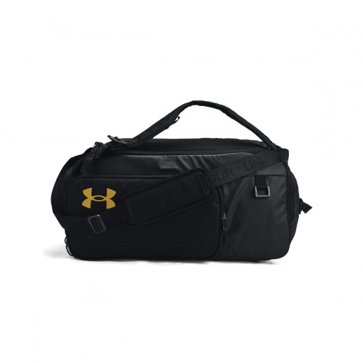 UNDER ARMOUR Torba treningowa uniseks Under Armour UA Contain Duo MD BP Duffle  czarna Czarny