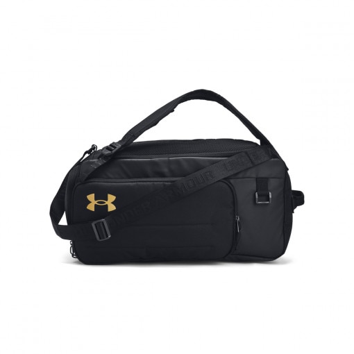 UNDER ARMOUR Torba treningowa uniseks Under Armour UA Contain Duo SM BP Duffle  czarna Czarny