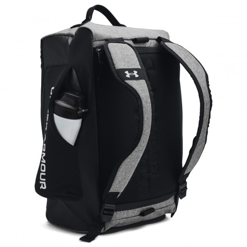 Torba treningowa uniseks Under Armour UA Contain Duo SM BP Duffle - czarna