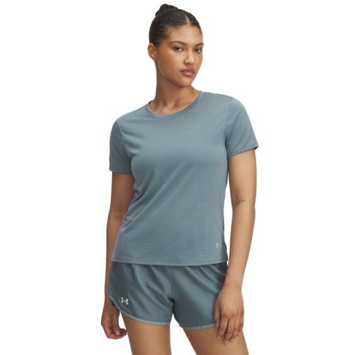  UNDER ARMOUR Damska koszulka do biegania Under Armour UA Launch Shortsleeve  niebieska Niebieski