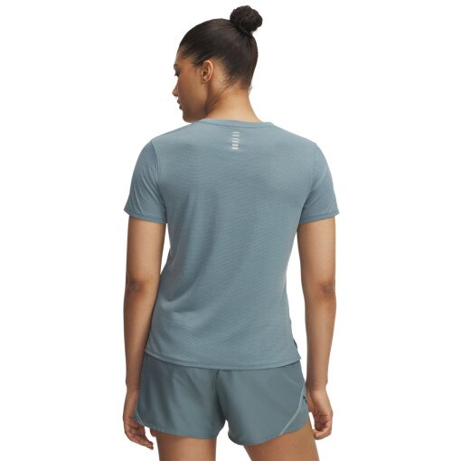 Damska koszulka do biegania Under Armour UA Launch Shortsleeve - niebieska