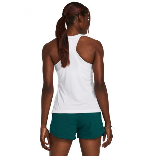 Damski top do biegania Under Armour UA Streaker Singlet - biały