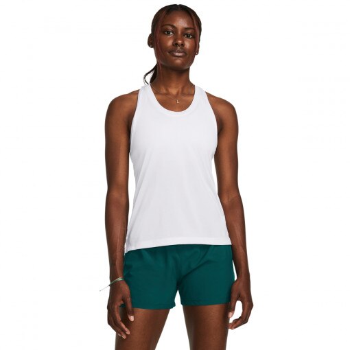 UNDER ARMOUR Damski top do biegania Under Armour UA Streaker Singlet  biały Biały