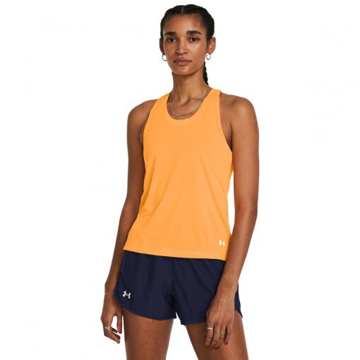 UNDER ARMOUR Damski top do biegania Under Armour UA Streaker Singlet  pomarańczowy Pomarańczowy