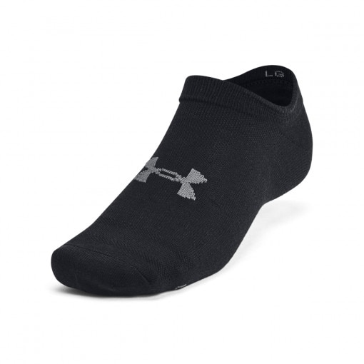 Skarpetki treningowe uniseks (6-pack) Under Armpur UA Essential No Show - czarne