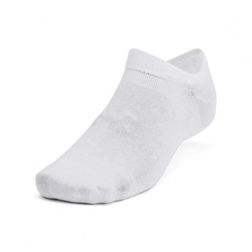 Skarpetki treningowe uniseks (6-pack) Under Armpur UA Essential No Show - białe