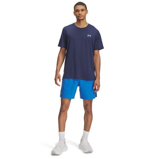 UNDER ARMOUR Męskie spodenki do biegania Under Armour UA Launch 7'' Short  niebieskie Niebieski