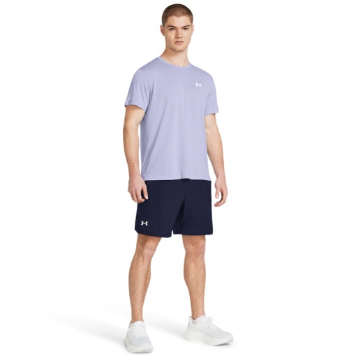 UNDER ARMOUR Męskie spodenki do biegania Under Armour UA Launch 7'' Short  granatowe Granatowy