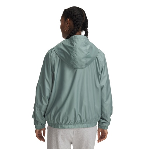 Damska kurtka treningowa Under Armour UA Rival Sport Windbreaker Jkt - zielona