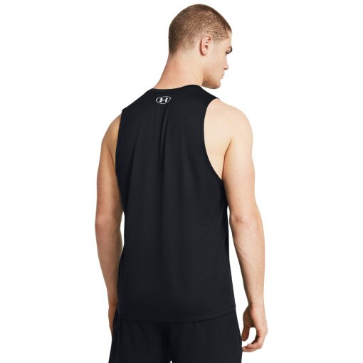 Męski top treningowy Under Armour UA Tech Tank - czarny 