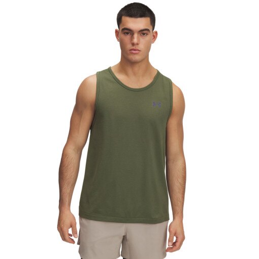 UNDER ARMOUR Męska koszulka treningowa Under Armour Vanish Elite Seamless Tank  khaki Khaki