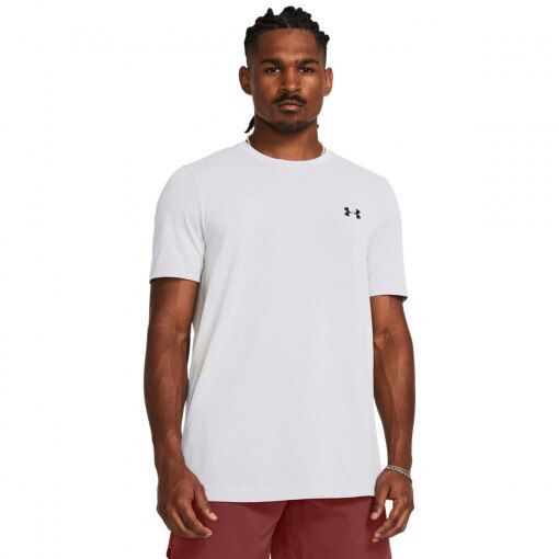 UNDER ARMOUR Męska koszulka treningowa Under Armour UA Vanish Seamless SS  biała  Biały