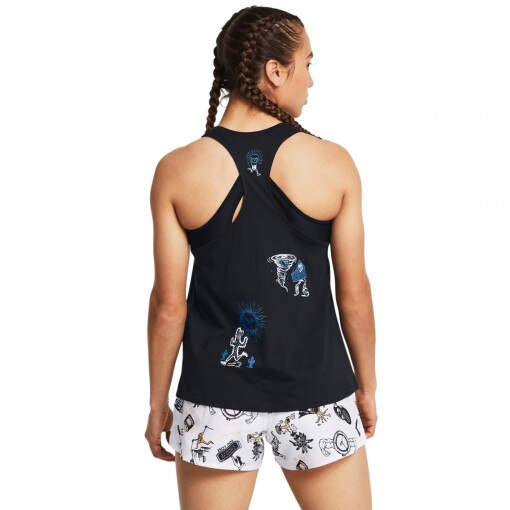 Damski top do biegania Under Armour UA We Run Tank - czarny