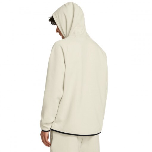 Męska bluza treningowa nierozpinana z kapturem Under Armour UA Unstoppable Flc HD - beżowa